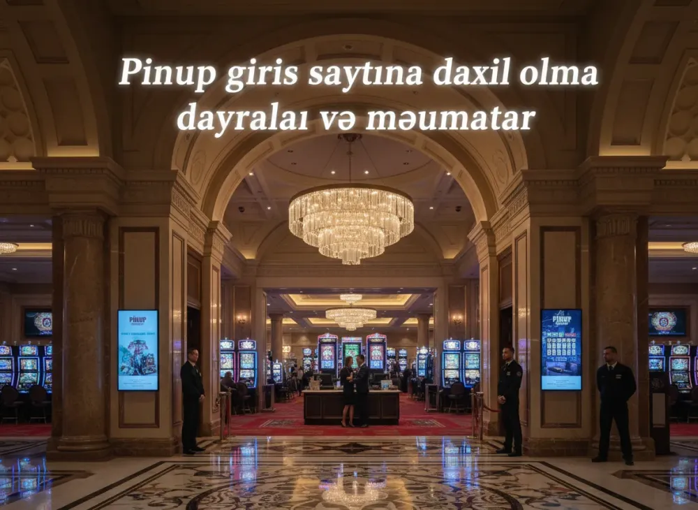 Pin-up casino giriş üçün təlimat və məlumatlar